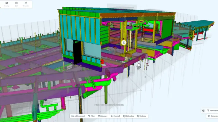 Image from Källtorpskolan gallery. Timber Structure building.